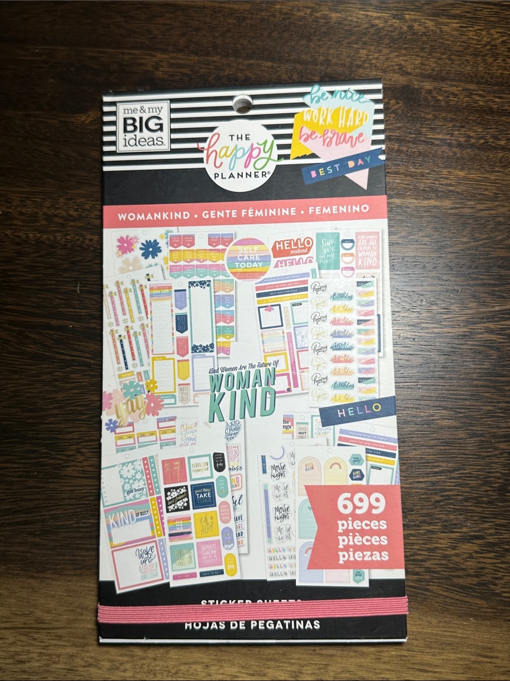 The Happy Planner Womankind Sticker Book